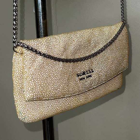 Sorial New York Crossbody Bag Gold - Picture 1 of 16
